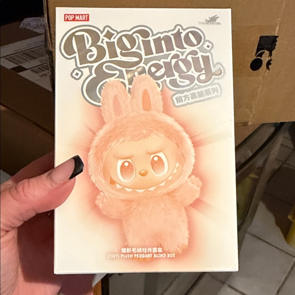 Pop Mart Bigto Energy Vinyl Plush Pendant
